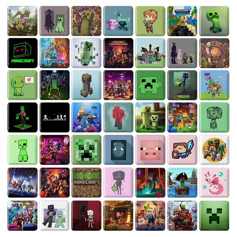 پیکسل خندالو طرح بازی ماینکرافت Minecraft کد 149 مدل مربعی مجموعه 49 عددی