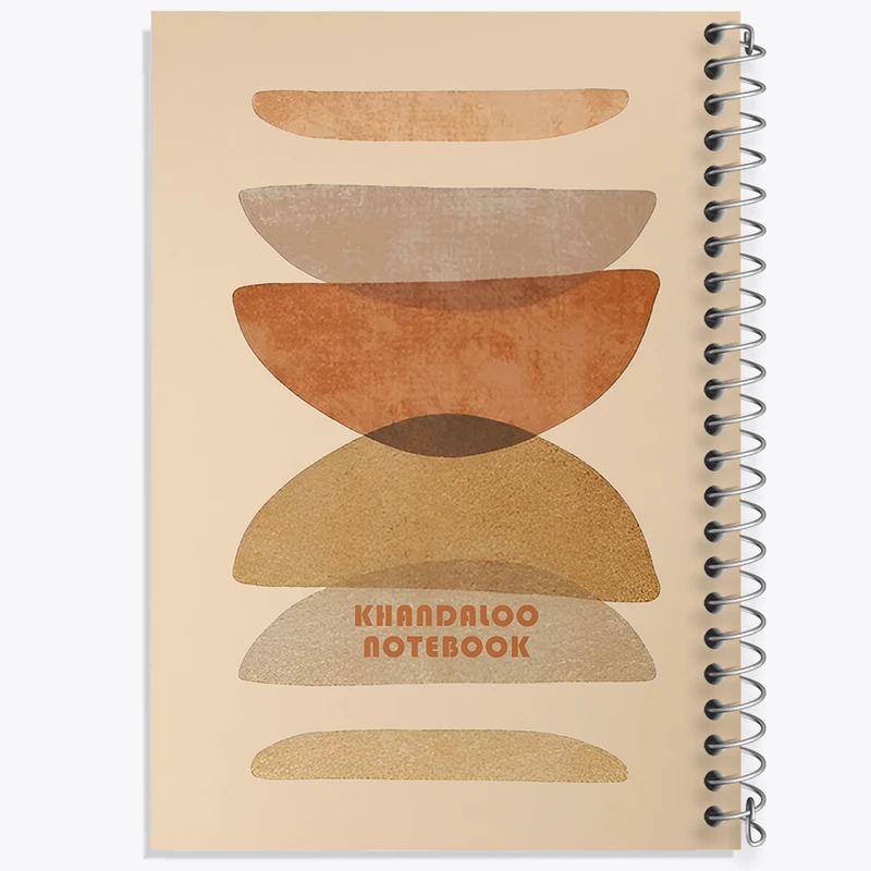 دفتر مشق 50 برگ خندالو طرح مدرن کد N8645