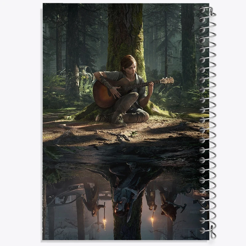 دفتر طراحی 50 برگ خندالو طرح The Last Of Us  کد 4868