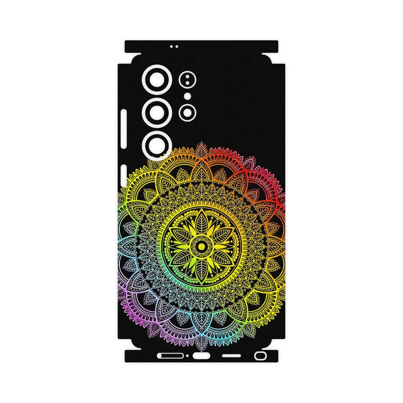 برچسب پوششی ماهوت مدل Mandala Design 4-FullSkin مناسب برای گوشی موبایل سامسونگ Galaxy S25 Ultra
