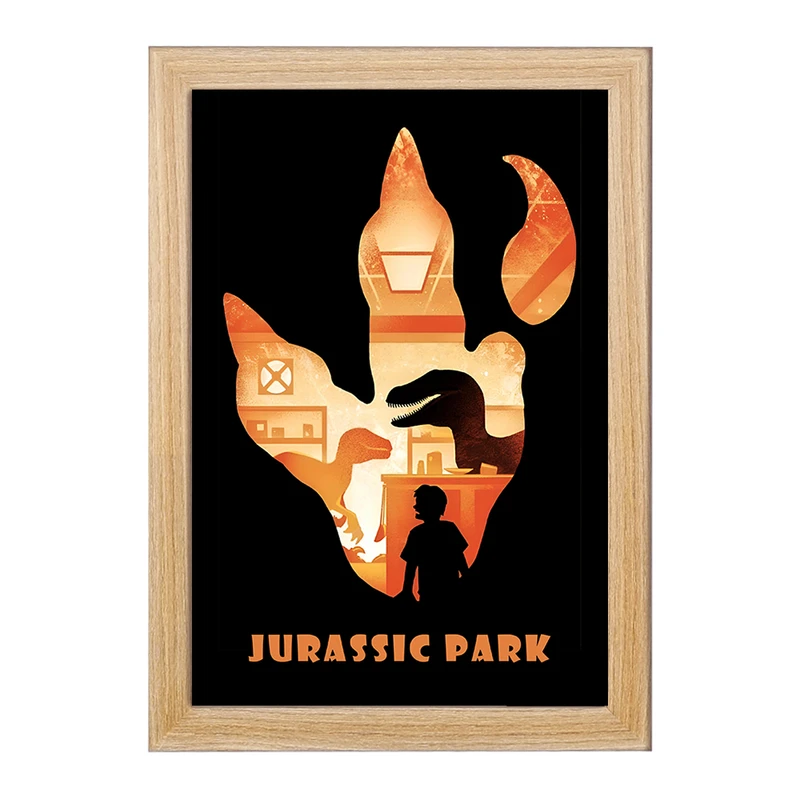 تابلو خندالو طرح ژوراسیک (Jurassic Park) کد F13772