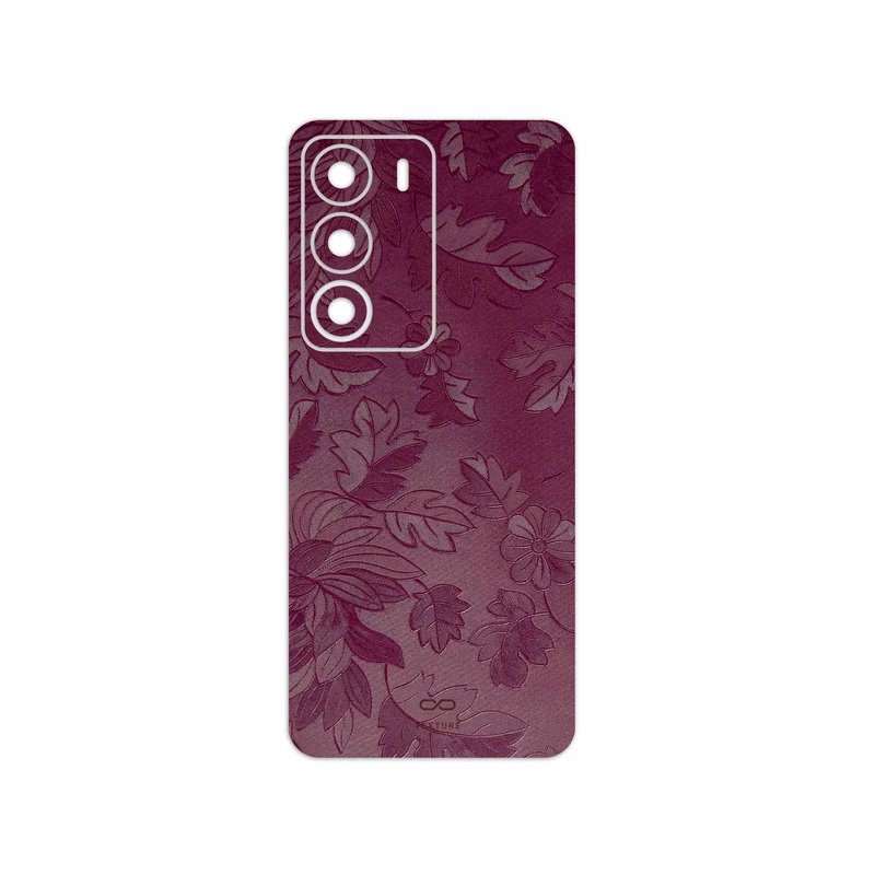 برچسب پوششی ماهوت مدل Red-Wildflower مناسب برای گوشی موبایل ریلمی C71