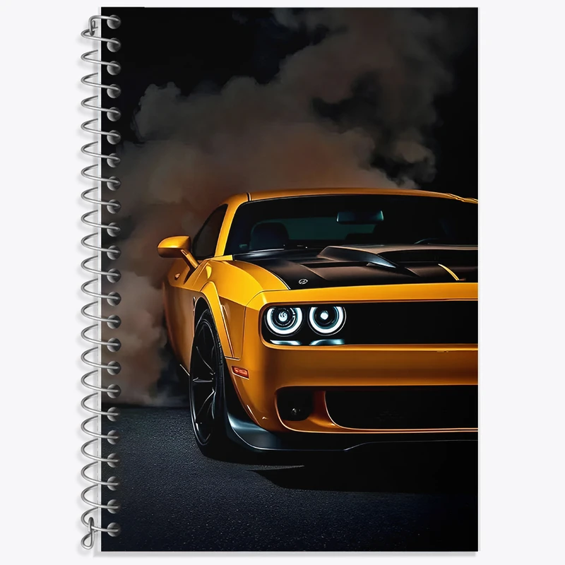 دفتر نت موسیقی 50 برگ خندالو طرح ماشین اسپرت کد F12873