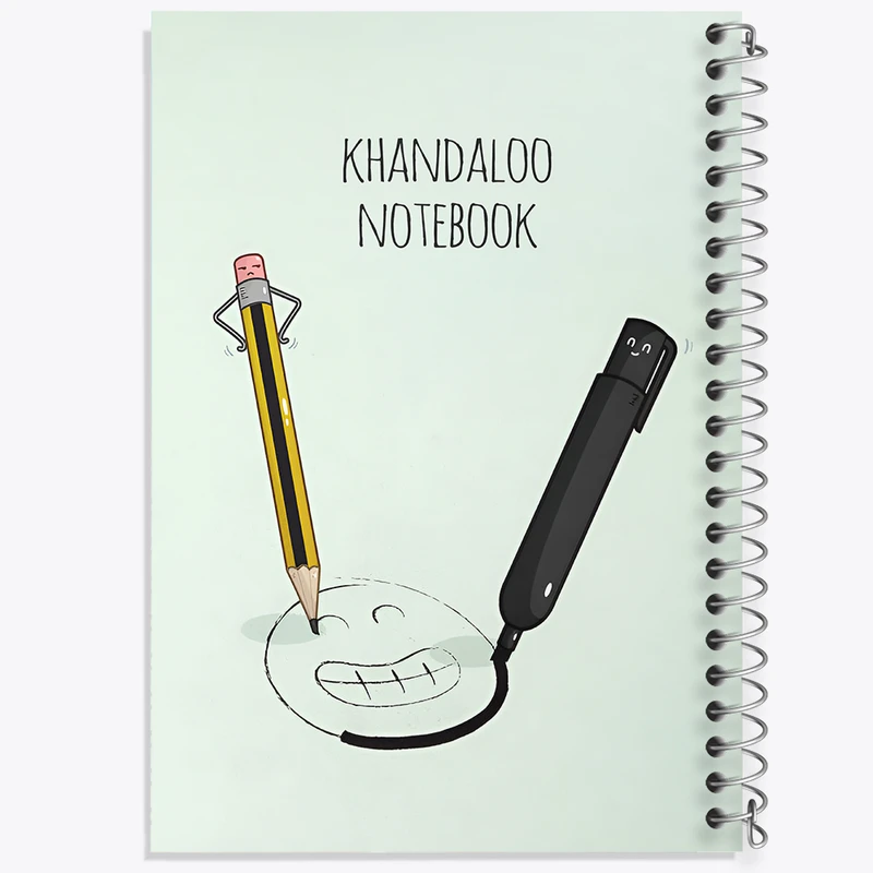 دفتر نقاشی 50 برگ خندالو طرح ماژیک و مداد کد N8315