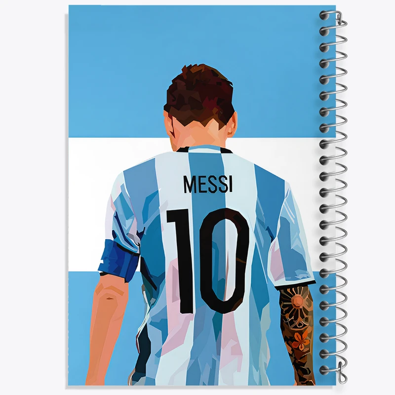 دفتر مشق 50 برگ خندالو طرح لیونل مسی کد N8260