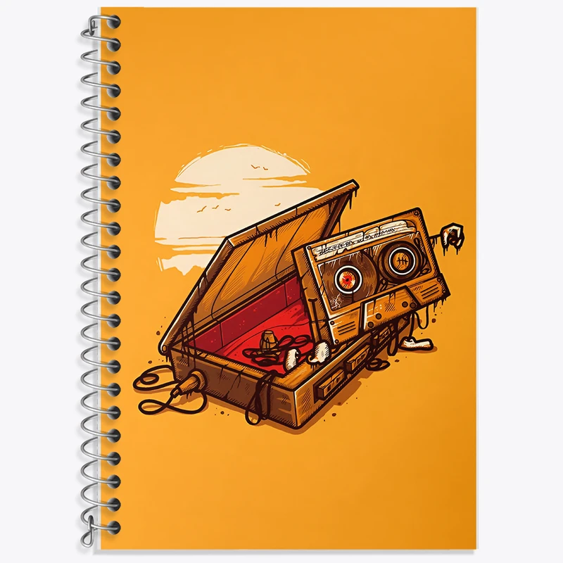 دفتر نت موسیقی 50 برگ خندالو طرح موزیک کد F9716