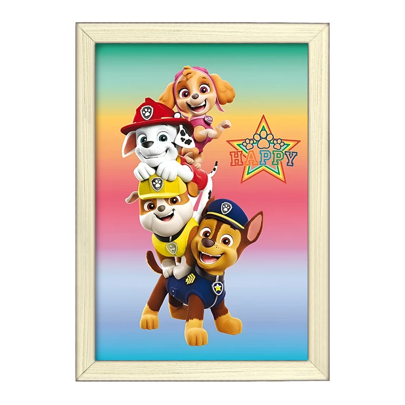 تابلو خندالو طرح سگ های نگهبان کد F11022