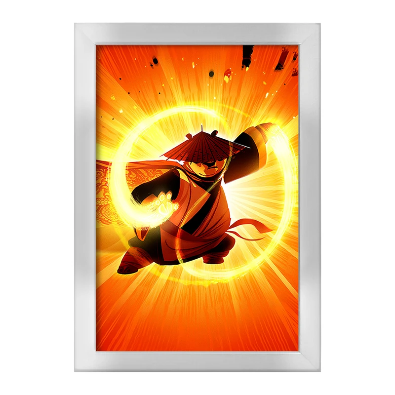 تابلو خندالو طرح پاندای کونگ فو کار کد F2158