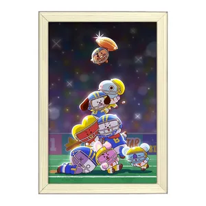 تابلو خندالو طرح BT21  کد 18761