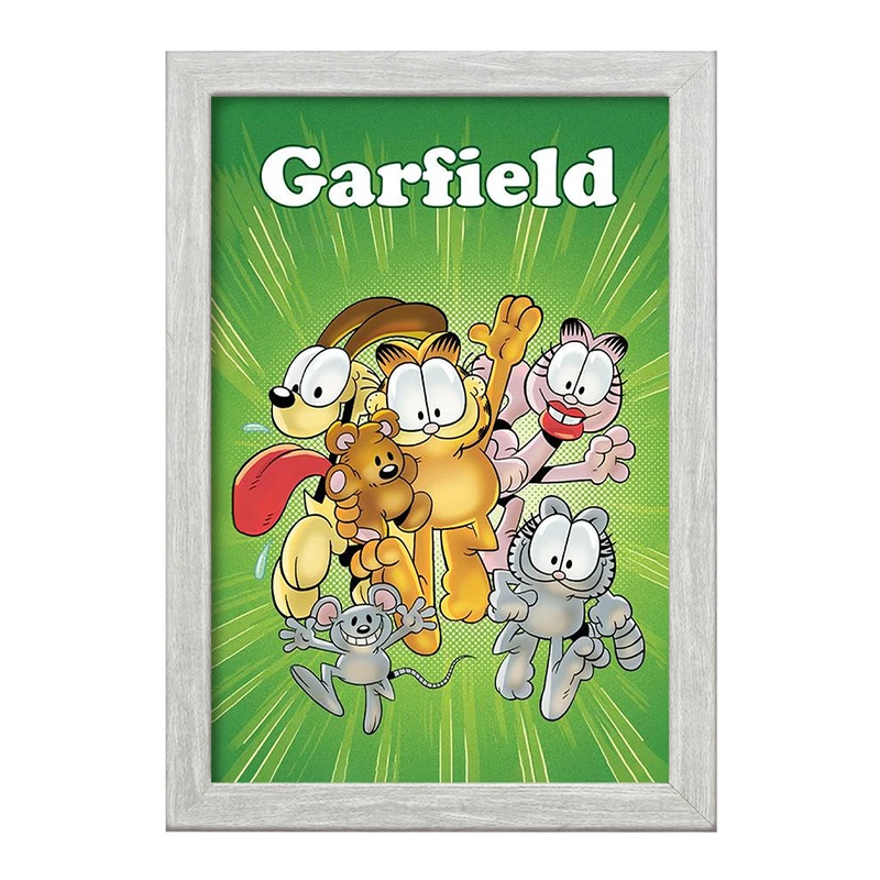 تابلو خندالو طرح گارفیلد کد F2108