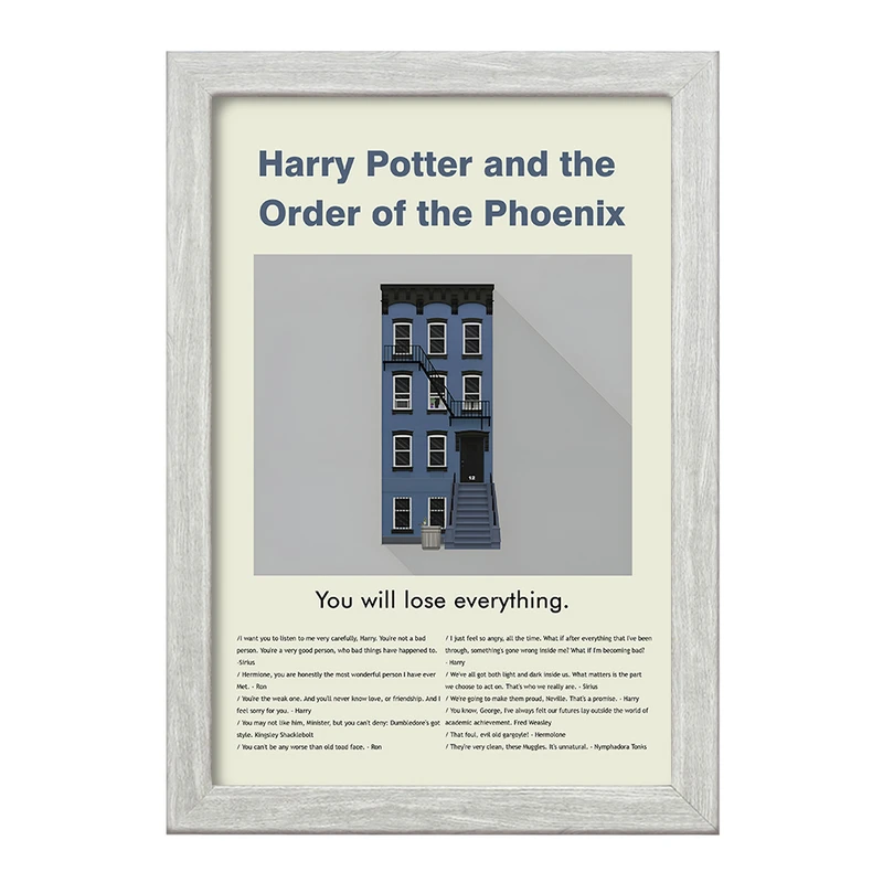 تابلو خندالو طرح هری پاتر (Harry Potter) کد F13802