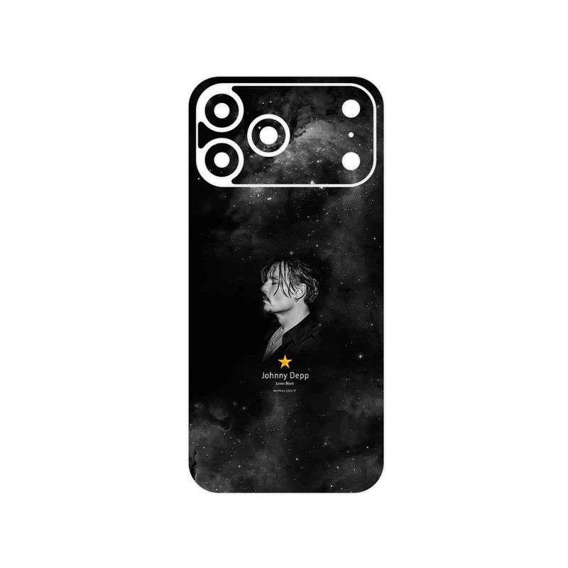 برچسب پوششی ماهوت مدل Johnny Depp مناسب برای گوشی موبایل اپل iPhone 17 Pro Max