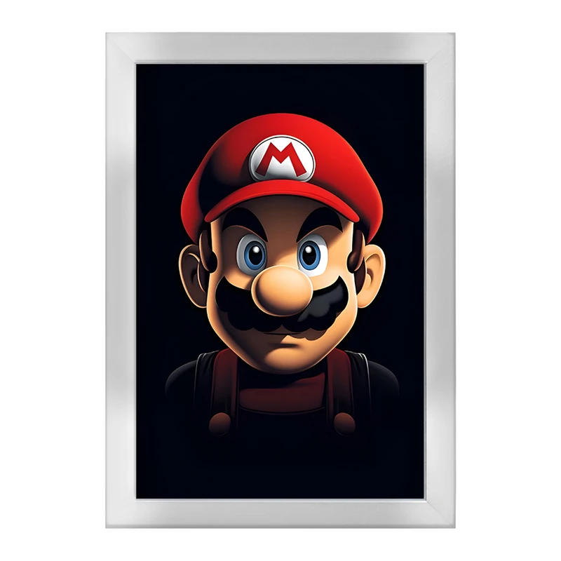 تابلو خندالو طرح سوپر ماریو (Super Mario) کد F12015