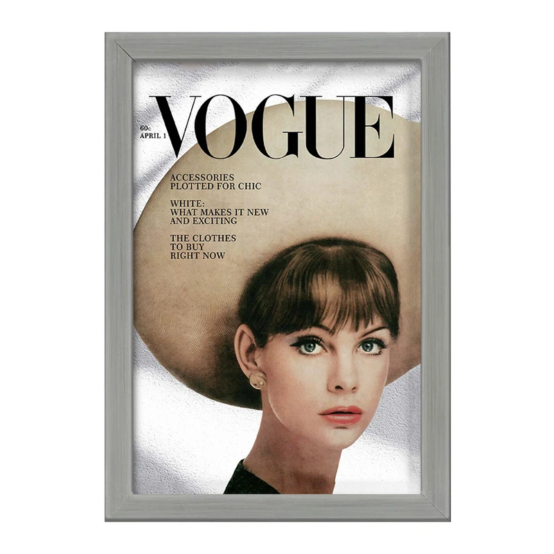 تابلو خندالو طرح مجله وگ (Vogue) کد F11331