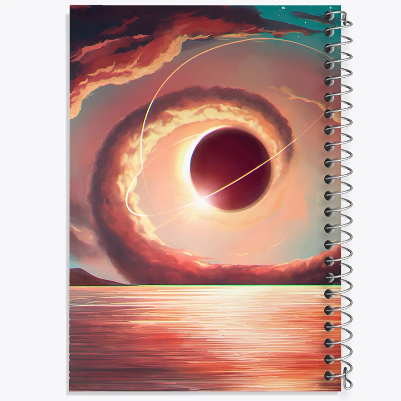 دفتر نقاشی 50 برگ خندالو طرح کهکشان کد F12565