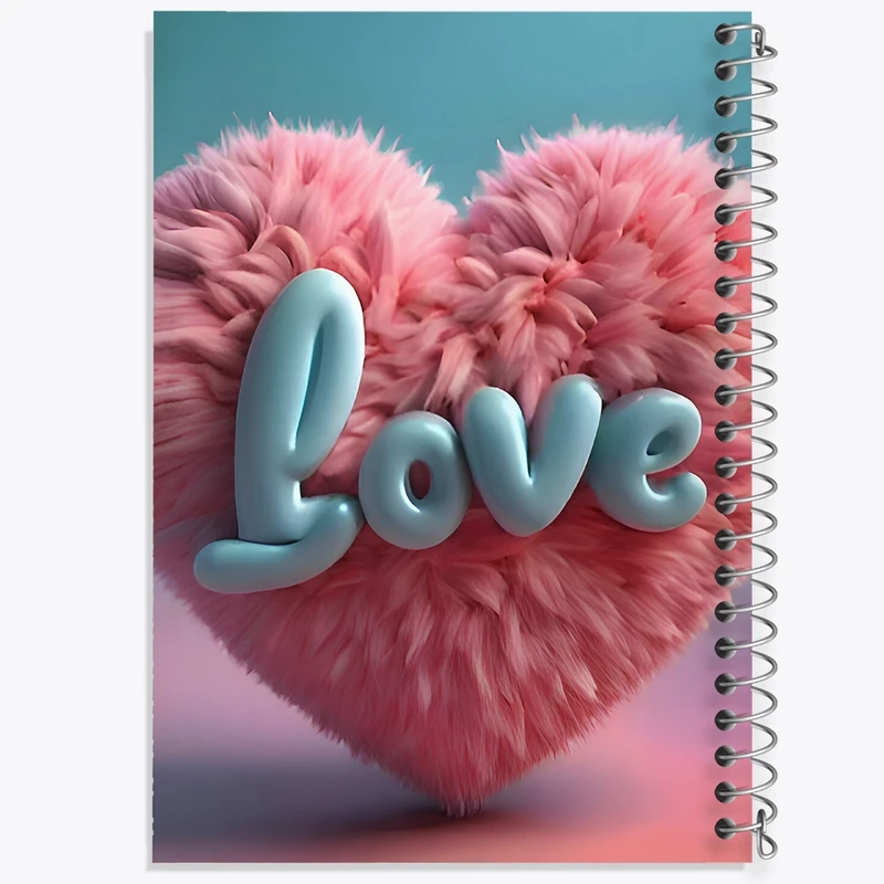 دفتر لیست خرید 50 برگ خندالو طرح Love کد F9294