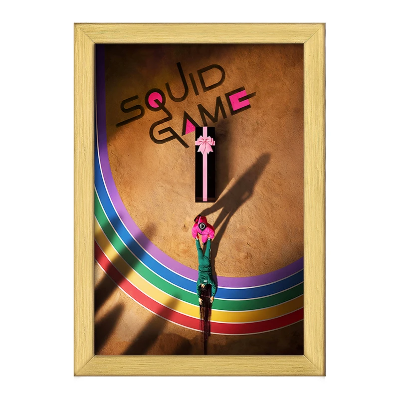 تابلو خندالو طرح بازی مرکب (Squid Game) کد F10135