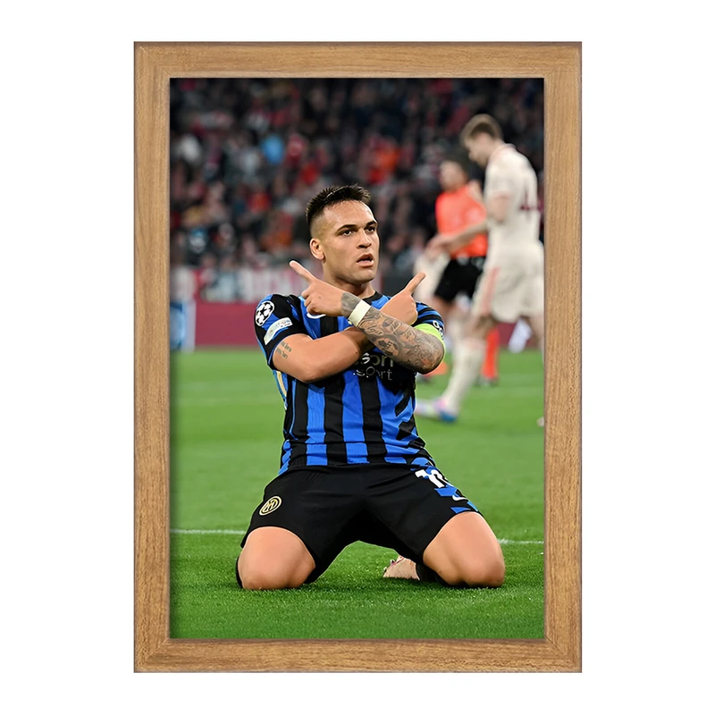 تابلو خندالو طرح لاوتارو خاویر مارتینز (Lautaro Martínez) کد F14325