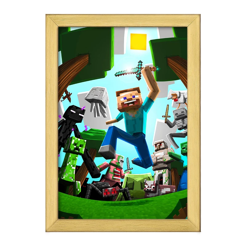 تابلو خندالو طرح ماینکرافت (Minecraft) کد F1608