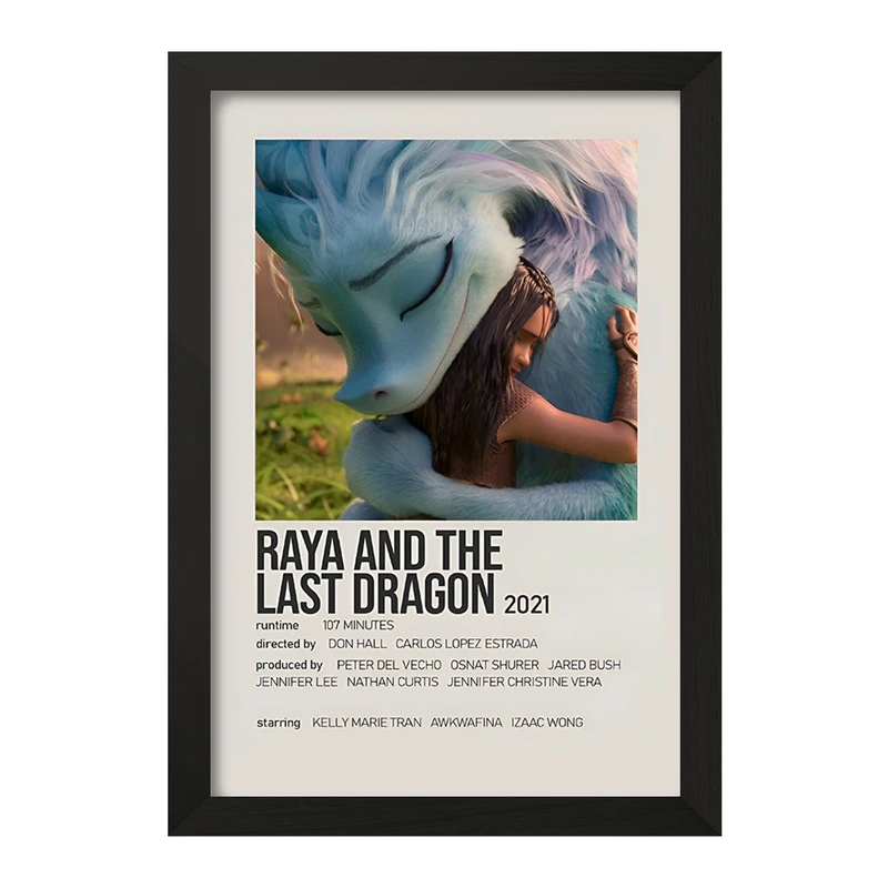 تابلو خندالو طرح رایا و آخرین اژدها کد F13338