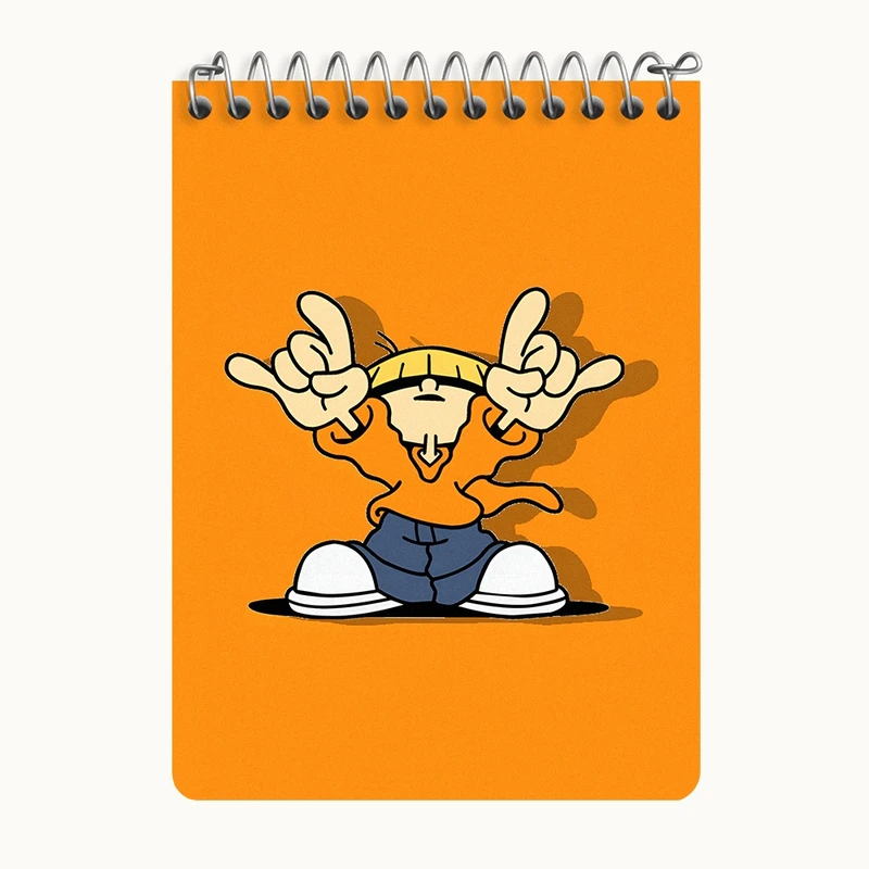 دفتر یادداشت 50 برگ خندالو طرح Codename Kids Next Door کد N2504