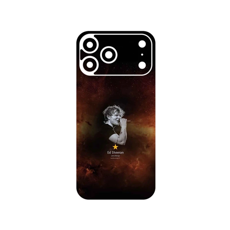 برچسب پوششی ماهوت مدل Ed Sheeran مناسب برای گوشی موبایل اپل iPhone 17 Pro Max