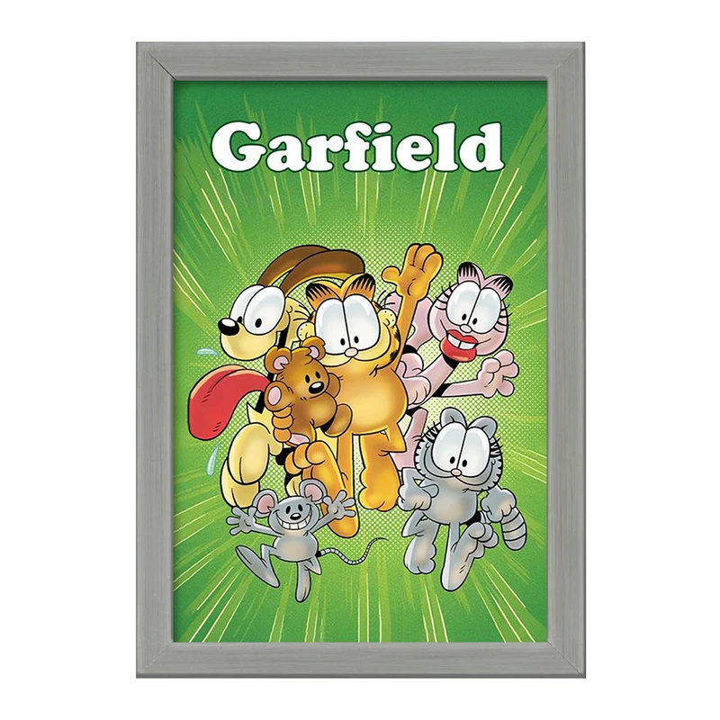 تابلو خندالو طرح گارفیلد کد F2108