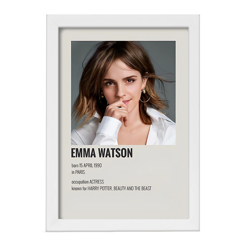 تابلو خندالو طرح اما واتسون (Emma Watson) کد F13148