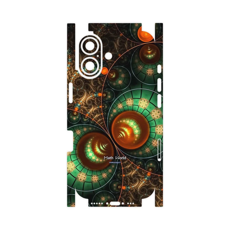برچسب پوششی ماهوت مدل Mathematical Geometric Shape 3-FullSkin مناسب برای گوشی موبایل اپل iPhone 17