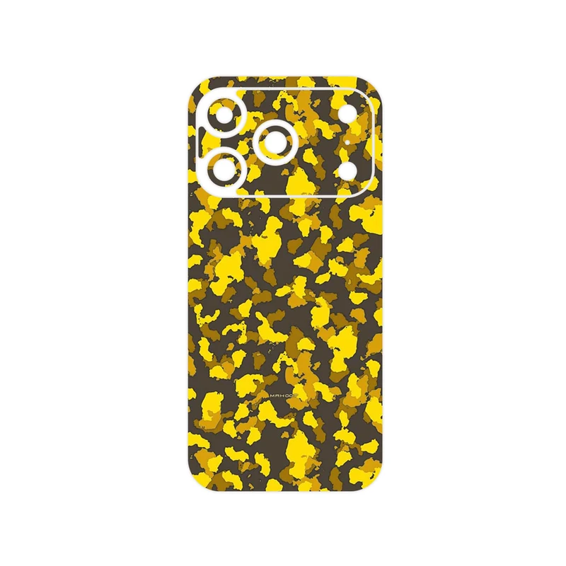 برچسب پوششی ماهوت مدل Yellow Infantry Army مناسب برای گوشی موبایل اپل iPhone 17 Pro
