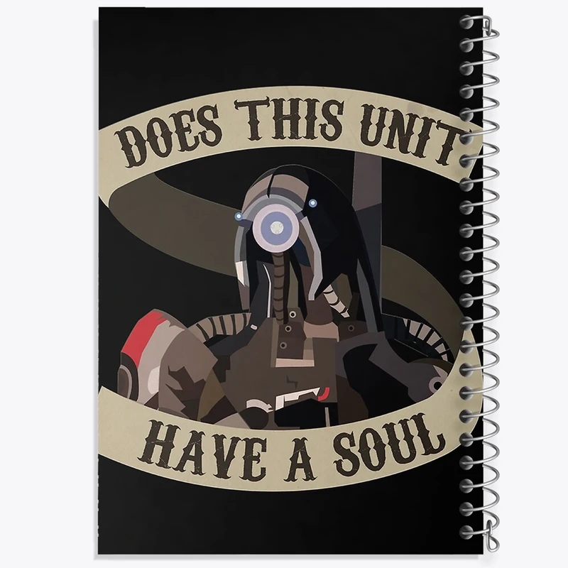 دفتر طراحی 50 برگ خندالو طرح بازی مس افکت (Mass Effect) کد 31566