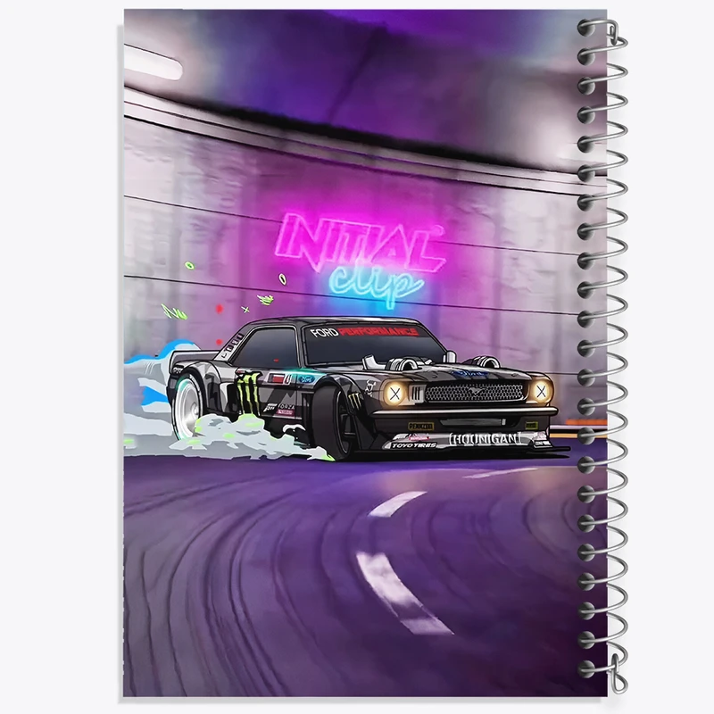 دفتر مشق 100 برگ خندالو طرح فورد (Ford) کد F13517