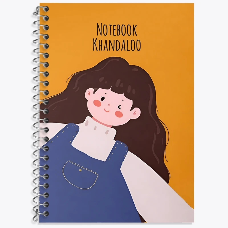 دفتر لغت 50 برگ خندالو طرح دخترانه کد N7159