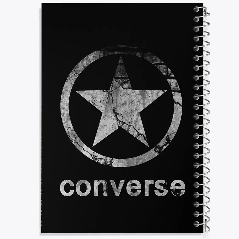 دفتر طراحی 50 برگ خندالو طرح کانورس آل استار الاستار All Star کد 8459