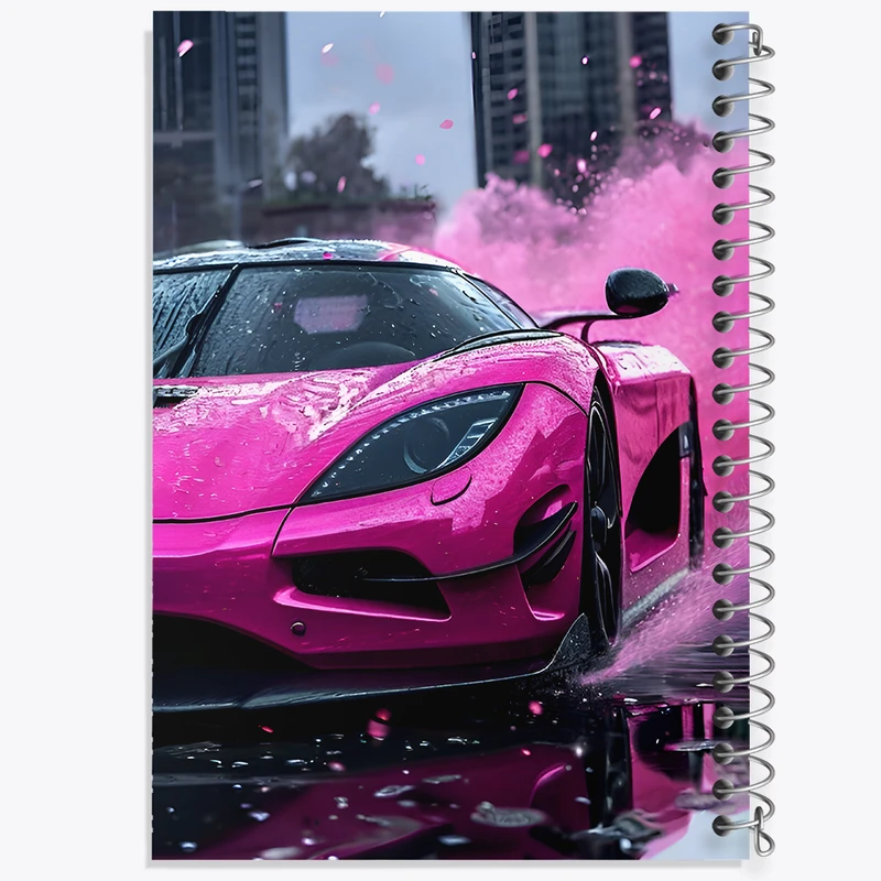 دفتر مشق 100 برگ خندالو طرح ماشین اسپرت کد F11519