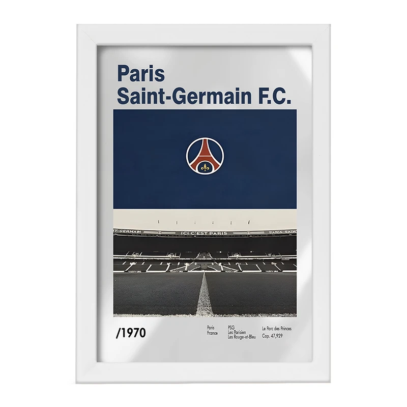 تابلو خندالو طرح پاری سن ژرمن (Paris Saint-Germain) کد F13868