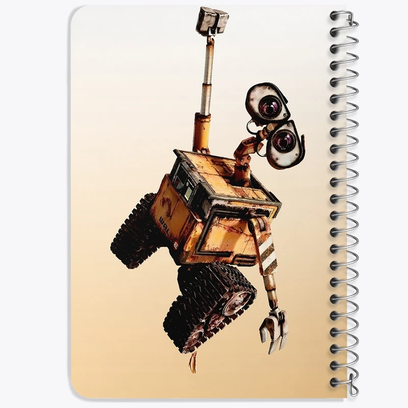 دفتر یادداشت 50 برگ خندالو طرح وال ای (wall-E) کد F3409