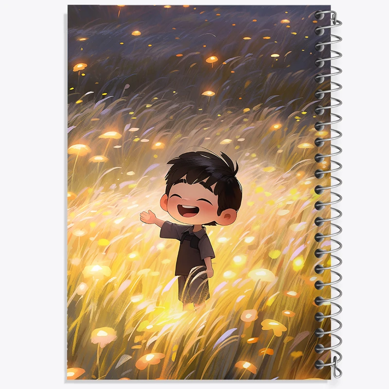 دفتر مشق 50 برگ خندالو طرح پسر بازیگوش کد F10994