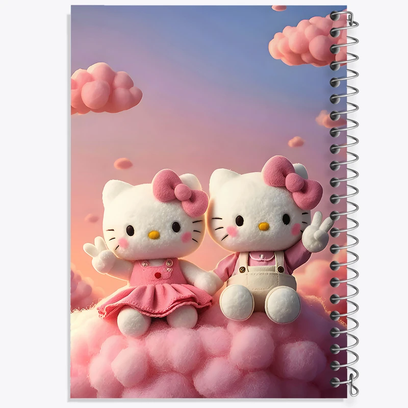 دفتر نقاشی 50 برگ خندالو طرح هلو کیتی کد F9184