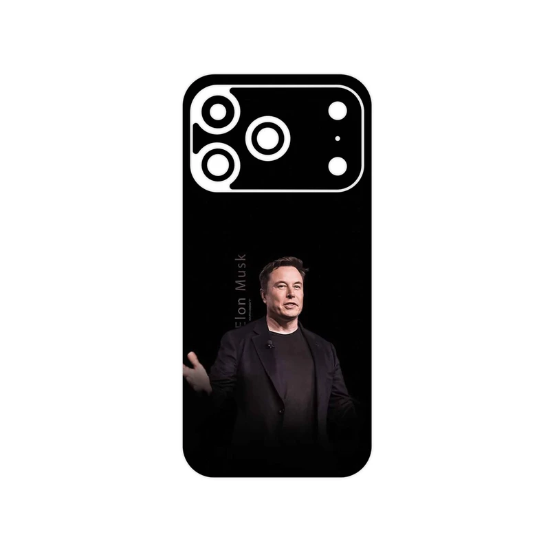 برچسب پوششی ماهوت مدل Elon_Musk مناسب برای گوشی موبایل اپل iPhone 17 Pro