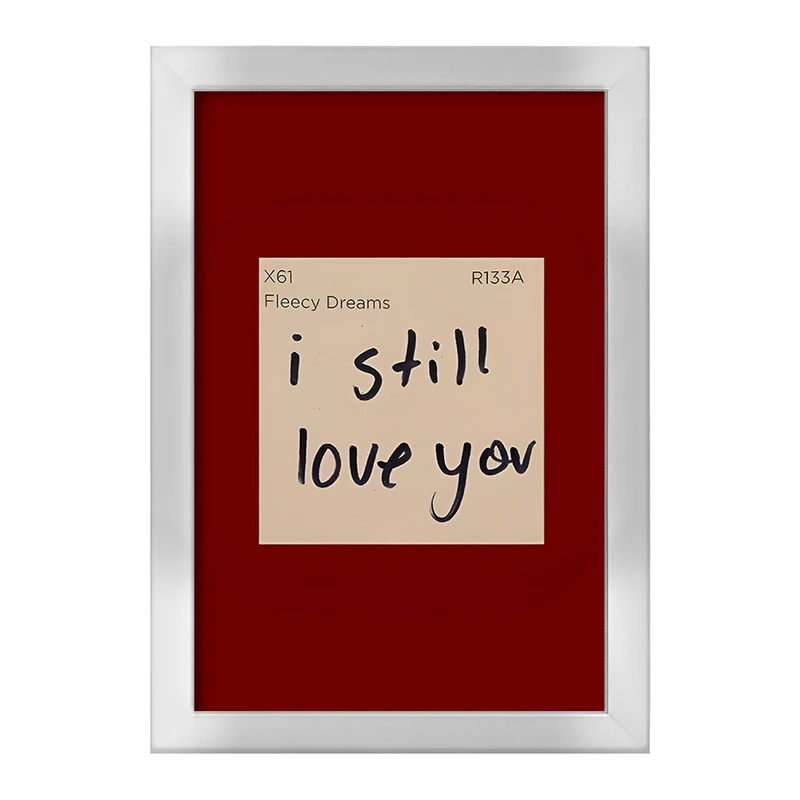 تابلو خندالو طرح I Still Love You کد F3707