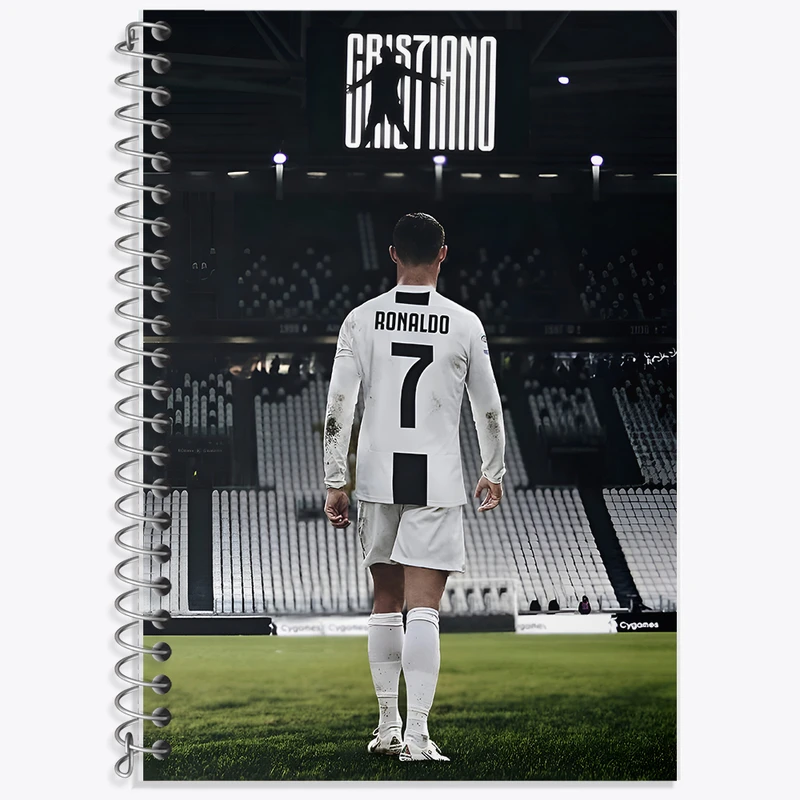 دفتر نت موسیقی 50 برگ خندالو طرح کریستیانو رونالدو کد F9191