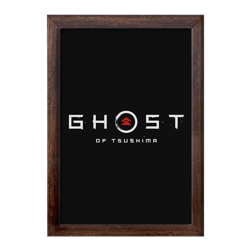 تابلو خندالو طرح گوست آف سوشیما کد 30807