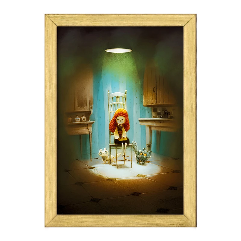 تابلو خندالو طرح دخترانه کد F8727