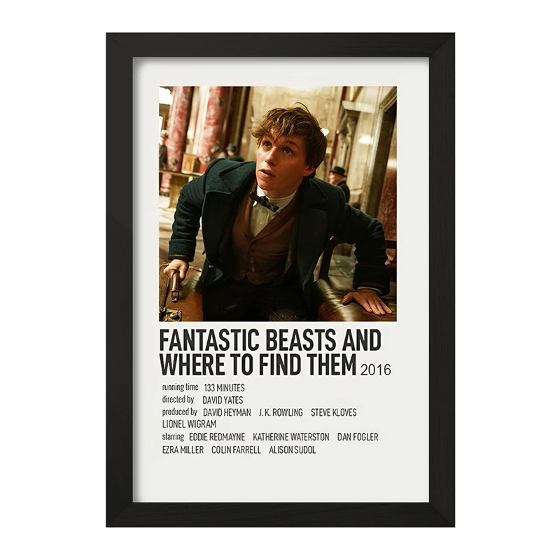 تابلو خندالو طرح Fantastic Beasts and Where to Find Them کد F13291
