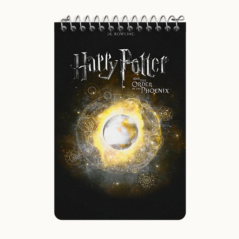 دفتر یادداشت 50 برگ خندالو طرح هری پاتر (Harry Potter) کد F13721