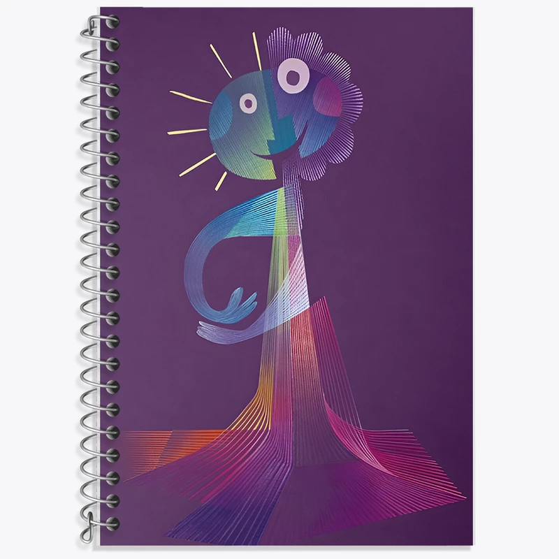 دفتر نت موسیقی 50 برگ خندالو طرح انیمیشن روح کد F9809