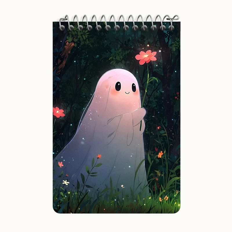 دفتر یادداشت 50 برگ خندالو طرح روح بامزه کد F6260