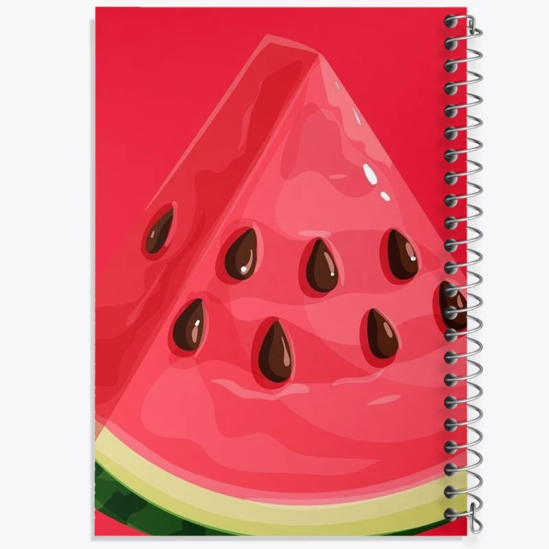 دفتر طراحی 50 برگ خندالو طرح هندوانه کد N1750