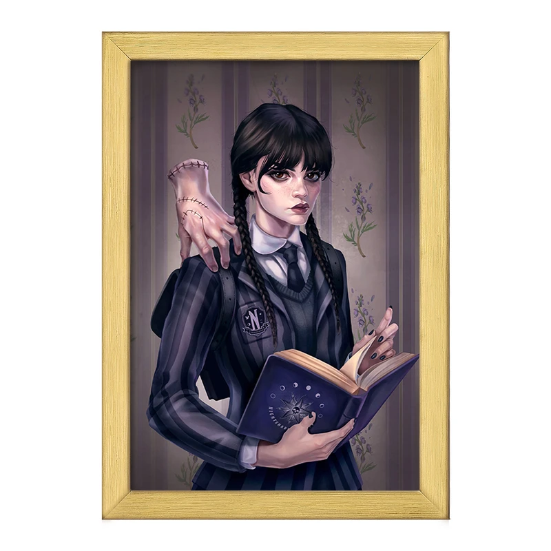 تابلو خندالو طرح ونزدی (Wednesday) کد F2465